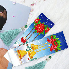 Lade das Bild in den Galerie-Viewer, 4pcs Weihnachten-DIY Diamond Painting Lesezeichen
