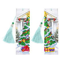 Lade das Bild in den Galerie-Viewer, 4pcs Weihnachten-DIY Diamond Painting Lesezeichen

