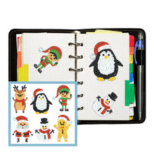 Lade das Bild in den Galerie-Viewer, 6pcs-Weihnachten-Diy Handwerk Aufkleber
