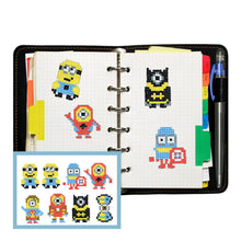 Lade das Bild in den Galerie-Viewer, 8pcs-Minions-Diy Handwerk Aufkleber

