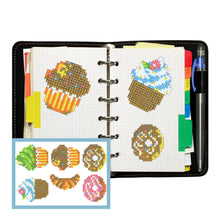 Lade das Bild in den Galerie-Viewer, 6pcs-Eiscreme-Diy Handwerk Aufkleber

