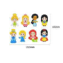 Lade das Bild in den Galerie-Viewer, 8pcs-Disney Princess-Diy Handwerk Aufkleber
