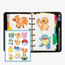 Lade das Bild in den Galerie-Viewer, 12pcs  Pokémon - 5d diy Handwerk Aufkleber
