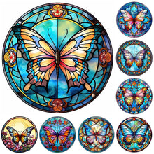 Lade das Bild in den Galerie-Viewer, Butterfly-Voller Diamond Painting-30x30cm
