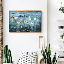 Lade das Bild in den Galerie-Viewer, Blumen-Vollbohrer Rundbohrer-50x40cm-Diamantmalerei
