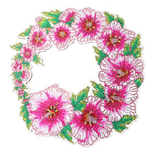 Lade das Bild in den Galerie-Viewer, Blumen-Einseitiger Drill-Diamant-Kranz
