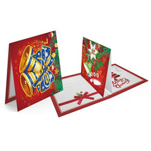 Lade das Bild in den Galerie-Viewer, 8PCS / SET 3D WEIHNACHTSGRUSSKARTEN DIAMOND PAINTIN
