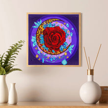 Lade das Bild in den Galerie-Viewer, Rose-Special Shaped Crystal Diamond Painting-30 * 30cm
