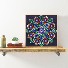 Lade das Bild in den Galerie-Viewer, Mandala-Spezielle geformte Kristalle Diamant Malerei-30 * 30 CM
