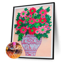 Lade das Bild in den Galerie-Viewer, Blume-speziell geformte Kristalldiamantmalerei-30 * 40CM
