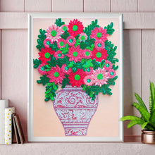 Lade das Bild in den Galerie-Viewer, Blume-speziell geformte Kristalldiamantmalerei-30 * 40CM
