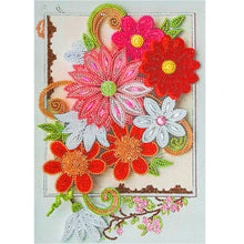 Lade das Bild in den Galerie-Viewer, Blume-speziell geformte Kristalldiamantmalerei-30 * 40CM
