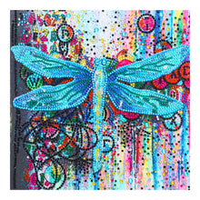Lade das Bild in den Galerie-Viewer, Libelle-speziell geformtes Kristalldiamant-Gemälde-30*30cm
