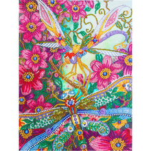 Lade das Bild in den Galerie-Viewer, Libelle-speziell geformtes Kristalldiamant-Gemälde-30*40cm
