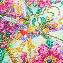 Lade das Bild in den Galerie-Viewer, Libelle-speziell geformtes Kristalldiamant-Gemälde-30*40cm
