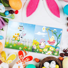 Lade das Bild in den Galerie-Viewer, 4pcs/Set-Easter-Diamond Grußkarten
