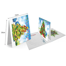 Lade das Bild in den Galerie-Viewer, 8PCS / SET 3D WEIHNACHTSGRUSSKARTEN DIAMOND PAINTIN
