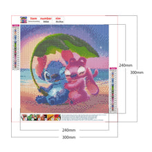 Lade das Bild in den Galerie-Viewer, Stitch-Voll Diamond Painting-30x30cm
