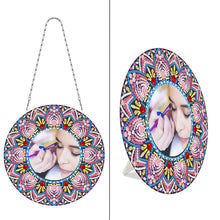 Lade das Bild in den Galerie-Viewer, Mandala Diamond painting-Hängespiegel
