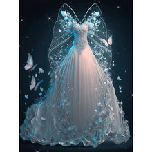 Lade das Bild in den Galerie-Viewer, Hochzeitskleid-Voller Bohrer Diamond Painting

