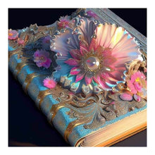 Lade das Bild in den Galerie-Viewer, Colored Flower Magic Book-Voller Diamond Painting-30x30cm

