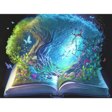 Lade das Bild in den Galerie-Viewer, Magisches Buch-Volle Runde Diamond Painting-40x30cm
