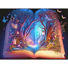 Lade das Bild in den Galerie-Viewer, Magisches Buch-Volle Runde Diamond Painting-40x30cm
