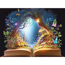 Lade das Bild in den Galerie-Viewer, Magisches Buch-Volle Runde Diamond Painting-40x30cm
