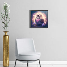 Lade das Bild in den Galerie-Viewer, Eule-Voller Bohrer Diamond Painting
