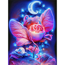 Lade das Bild in den Galerie-Viewer, Mondscheinrose-Voller Bohrer Diamond Painting
