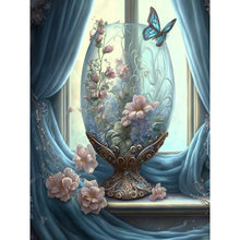 Lade das Bild in den Galerie-Viewer, Blumenkelch-Vollbild Diamond Painting-30x40cm
