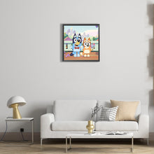 Lade das Bild in den Galerie-Viewer, Bree The Wonderful Dog-Voller Diamond Painting-30x30cm
