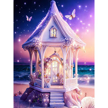 Lade das Bild in den Galerie-Viewer, Schloss-Vollbild Diamond Painting-30x40cm
