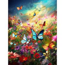 Lade das Bild in den Galerie-Viewer, Butterfly-VollerDiamond Painting-30x40cm
