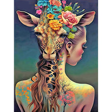 Lade das Bild in den Galerie-Viewer, Tattoo Girl-VollerDiamond Painting-30x40cm
