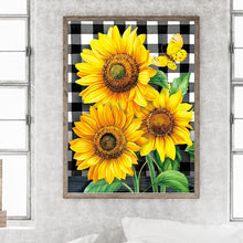 Lade das Bild in den Galerie-Viewer, Sonnenblume-Volle Runde Diamond Painting-30x40cm
