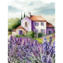 Lade das Bild in den Galerie-Viewer, (Mehrere Größen rund/quadratisch) Lavender-Volle Diamond Painting
