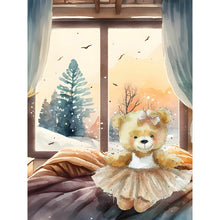 Lade das Bild in den Galerie-Viewer, Cartoon-Bär-Volle Diamond Painting-30x40cm
