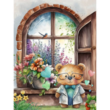 Lade das Bild in den Galerie-Viewer, Cartoon-Bär-Volle Diamond Painting-30x40cm
