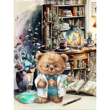 Lade das Bild in den Galerie-Viewer, Cartoon-Bär-Volle Diamond Painting-30x40cm

