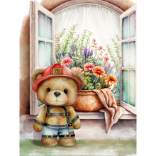 Lade das Bild in den Galerie-Viewer, Cartoon-Bär-Volle Diamond Painting-30x40cm
