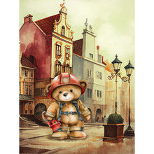 Lade das Bild in den Galerie-Viewer, Cartoon-Bär-Volle Diamond Painting-30x40cm
