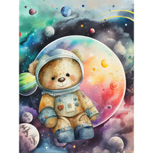 Lade das Bild in den Galerie-Viewer, Cartoon-Bär-Volle Diamond Painting-30x40cm
