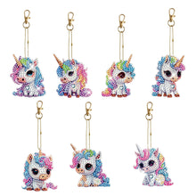 Lade das Bild in den Galerie-Viewer, 6pcs/Set-Butterfly/Wing-Double Side Drill-Diamond Schlüsselanhänger
