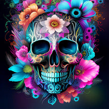 Lade das Bild in den Galerie-Viewer, Skull-Voller Diamond Painting-30x30cm
