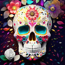 Lade das Bild in den Galerie-Viewer, Skull-Voller Diamond Painting-30x30cm
