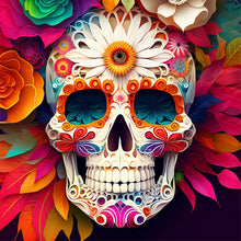Lade das Bild in den Galerie-Viewer, Skull-Voller Diamond Painting-30x30cm
