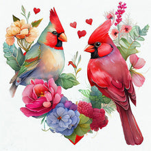 Lade das Bild in den Galerie-Viewer, Wreath Bird-Voller Diamond Painting-30x30cm
