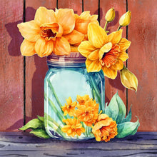 Lade das Bild in den Galerie-Viewer, Flower-Voller Diamond Painting-30x30cm
