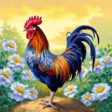 Lade das Bild in den Galerie-Viewer, Rooster-Voller Diamond Painting-30x30cm

